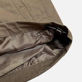 Word Twill Zip Jacket