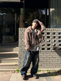 Crop Pigment Corduroy Jacket