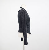 Raqueen Halter Slit Layered Knit T-shirt