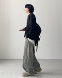 Vitic Layered Wide Denim