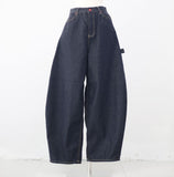 Lovehip Stitch Non-Fade Carpenter Balloon Pants