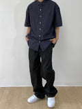 Over Cotton Half Shirt