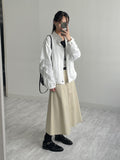 Johnny Cotton Flare Long Skirt