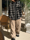 Ombre Pigment Check Shirt