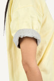 Lolly Color Matching Roll-up T-shirt