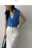 Billy V-neck Knit Vest