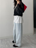 516 Washed Wide Denim Pants