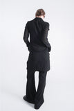 ZIP SLIT BLOUSE