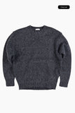 Melange pony round knit