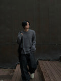 Cut-off damage knit