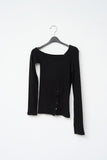 (W) Glee Button Top