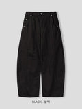 Vine Curved Cotton Pants