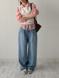 Nana See-through Round Neck Vest