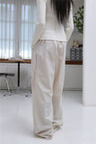 Nylon Part Mesh Pants