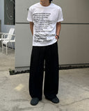 Moz two-tuck wide slacks