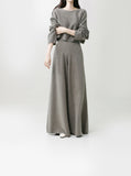 [Premium] Whole garment cashmere raglan knitwear