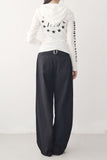 Sienna back buckle wide pants