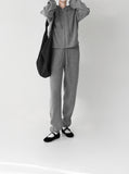 Lia Cash Hood Zip Up & Banding Jogger Setup