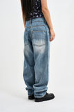 Sagging baggy denim pants