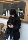 HANGE BUTTON MID COAT