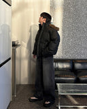 Kid Leather Raccoon Padding