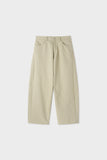 Ien Herringbone Curved Pants