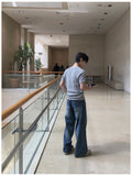 Ness Washed Flare Denim Pants
