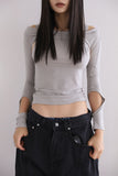 Loom biker cotton pants