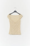 (W) Ball Dot Top