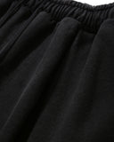 Cross Pleated Sweat Shorts
