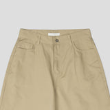 Gun Dart Curved Cotton Pants