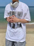 Square Face Printing T-shirt