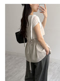Attention Pleated Layered Bustier