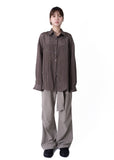WRINKLE SH BLOUSE