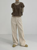 Cashmere V-neck Knit Vest