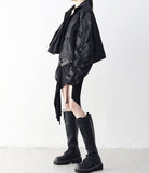 Oban Shirring Pocket String Overfit Windbreaker
