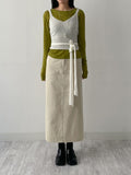 Olsen Cotton H-Line Long Skirt