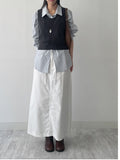 Pepper U-neck knit vest