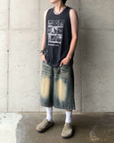 Pigment Band Wave Sleeveless