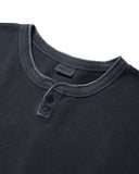 Pigment Henley Neck Pique Tee