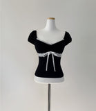 Hacken Ribbon Lace Top