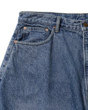 Washed Denim Balloon Pants