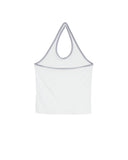 KEYHOLE TWIN SET TOP