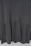 (W) Ala Frill Hooded Top
