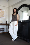 Daily Linen Banding Pants