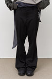 Reb Striped Bootscut Trousers