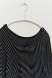 (W) Ash Striped Top