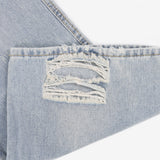 Derin Cut Off Wide Denim Pants