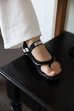 Open flip flop sneakers