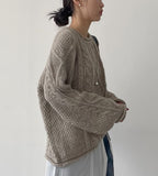Rolling Cable Overfit Knit